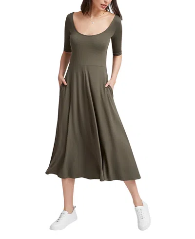 Marcella Innogen Dress In Green