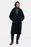 Marcella Jackie Coat In Black