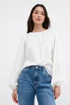 Marcella Joyce Top In White