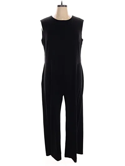 Pre-owned Marcella Jumpsuit In Black