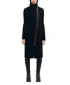Marcella Kendra Virgin Wool Vest In Black