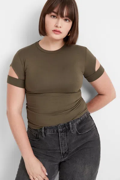 MARCELLA KENT CUTOUT TOP