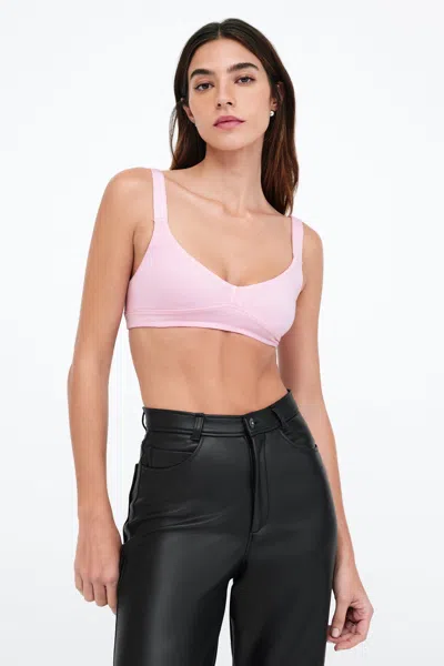Marcella Mesh Back Bralette In Pink