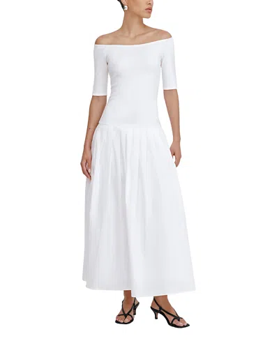Marcella Mila Dress In White