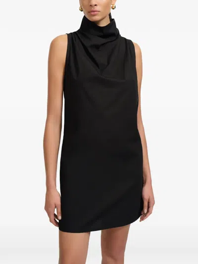 Marcella Minna Mini Dress In Black