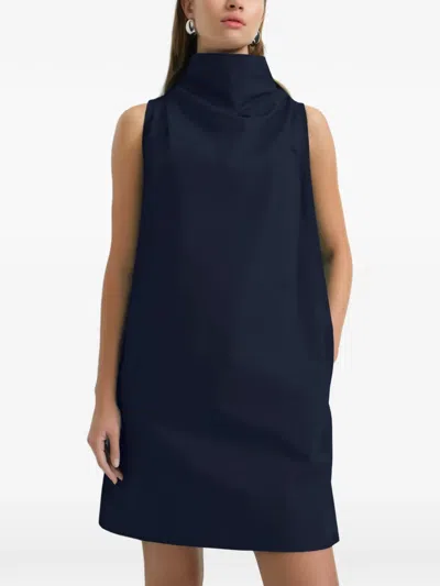 Marcella Minna Mini Dress In Blue
