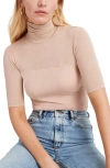 MARCELLA NIKO JERSEY TURTLENECK TOP