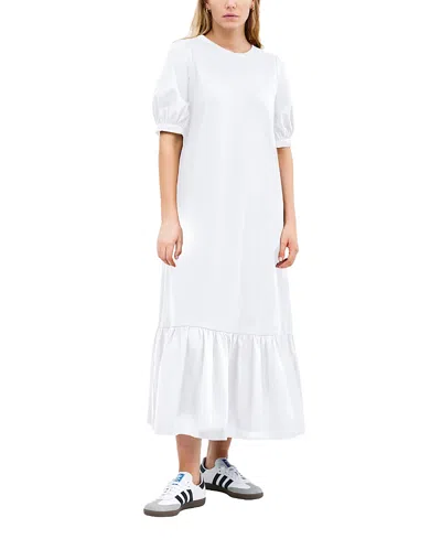 Marcella Olivia Dress In White