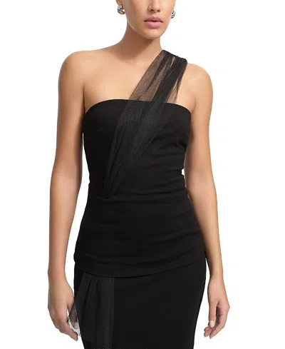 Marcella Orla Convertible Top In Black