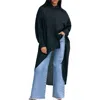 Marcella Patchin High/low Tunic In Black