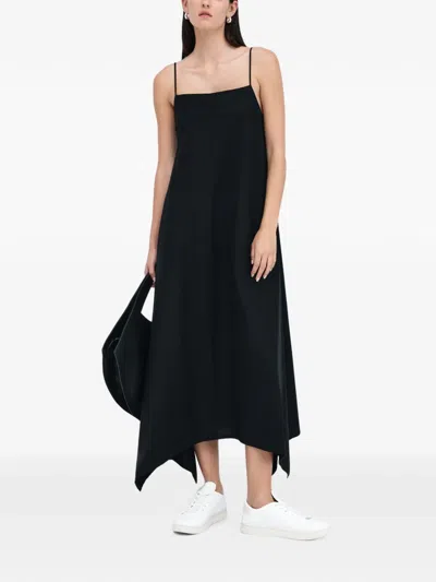 Marcella Pelham Asymmetric Dress In Black
