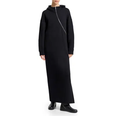 Marcella Pell Sweatshirt Dress In Black