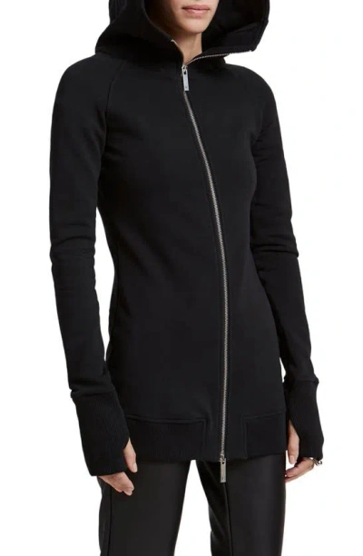 Marcella Prospect Front Zip Hoodie In Black