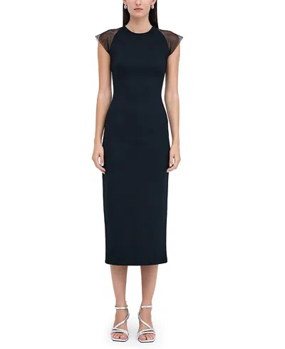 Marcella Rooney Dress In Black