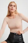 Marcella Rosa Top In Neutral