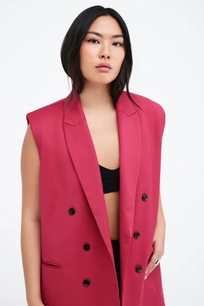 Marcella Selena Vest In Pink