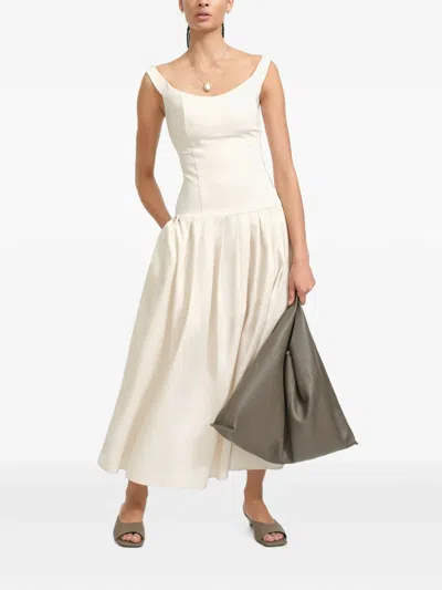 Marcella Selene Maxi Dress In Neutral