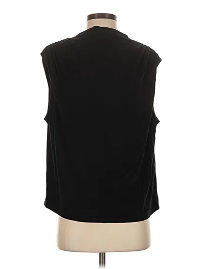 Pre-owned Marcella Sleeveless T-shirt In Black