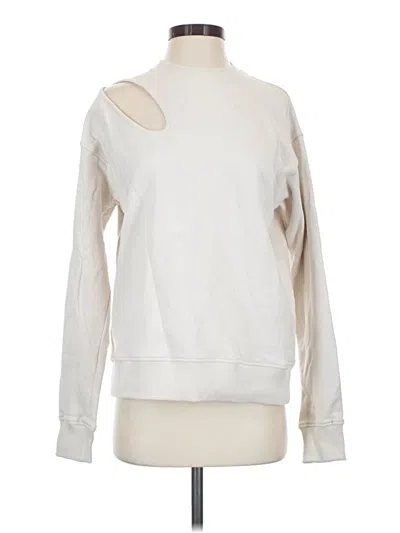 Pre-owned Marcella Sweatshirt In White