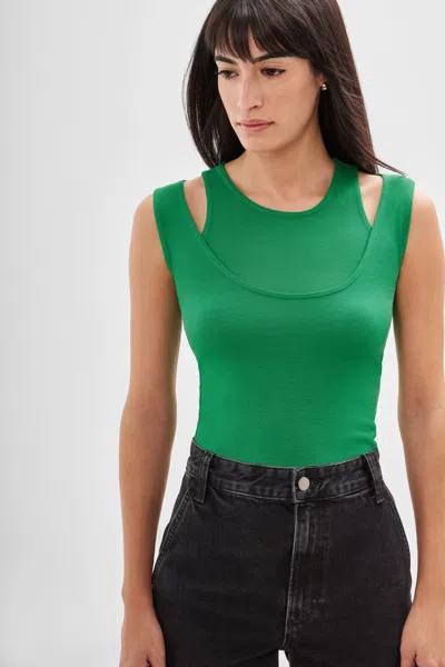 Marcella Thea Top In Green