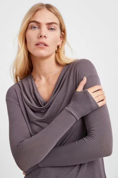 Marcella Yorkville Tunic In Black