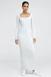Marcella Yvonne Dress In White