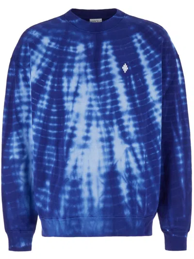 MARCELO BURLON COUNTY OF MILAN AOP SOUNDWAVES SWEATSHIRT