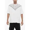 Marcelo Burlon County Of Milan Bandana-print Cotton T-shirt