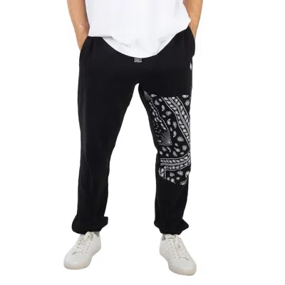 MARCELO BURLON COUNTY OF MILAN BANDANA PRINT TRACK PANTS