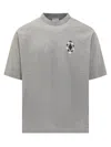 Marcelo Burlon County Of Milan Bandana T-shirt In Grey