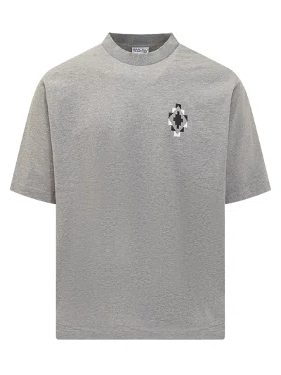 Marcelo Burlon County Of Milan Bandana T-shirt In Grey