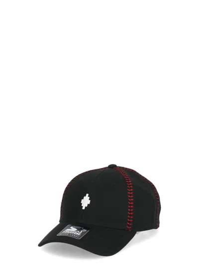 Marcelo Burlon County Of Milan Baseball Cap With Logo In Black