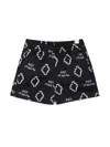 Marcelo Burlon County Of Milan Marcelo Burlon Toddler Boy Swim Trunks Black Size 6 Polyester In Black