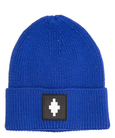 Marcelo Burlon County Of Milan Beanie In Blue