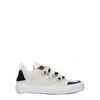 Marcelo Burlon County Of Milan Beige Leather Sneakers