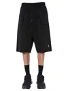 Marcelo Burlon County Of Milan Marcelo Burlon Bermuda With Logo In Black