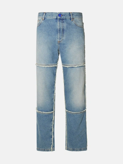 Marcelo Burlon County Of Milan Jeans In Light Blue