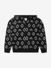 Marcelo Burlon County Of Milan All-over Logo-print Hoodie In Black