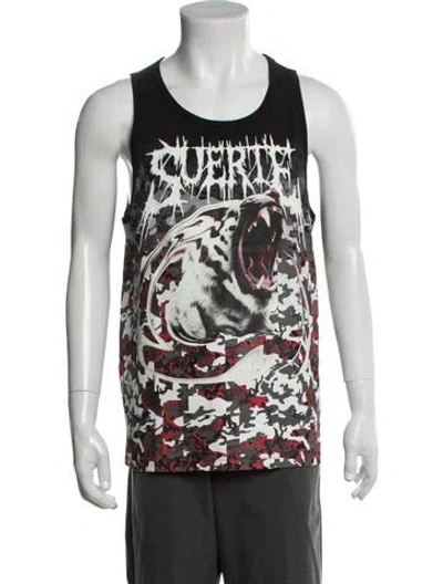 Pre-owned Marcelo Burlon County Of Milan Camouflage Print Crew Neck T-shirt In Red