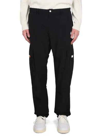 Marcelo Burlon County Of Milan Cargo Cross Pants In Black