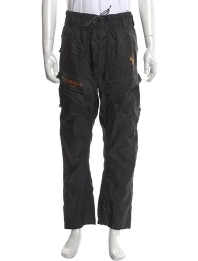 Pre-owned Marcelo Burlon County Of Milan Cargo Pants In Gray