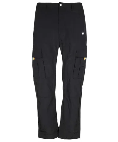 Marcelo Burlon County Of Milan Cargo Trousers In Black