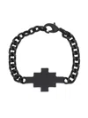 Marcelo Burlon County Of Milan Cross Bracelet In Black
