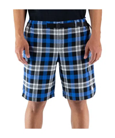 MARCELO BURLON COUNTY OF MILAN MARCELO BURLON COUNTY OF MILAN BELTED CHECKED SHORTS