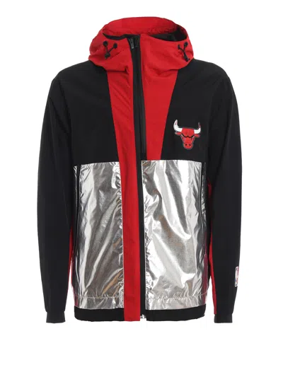 Marcelo Burlon County Of Milan Chicago Bulls Windbreaker In Transparent
