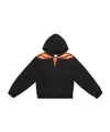 Marcelo Burlon County Of Milan Colordust Wings Cotton Hoodie In Black