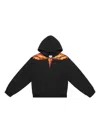 Marcelo Burlon County Of Milan Colordust Wings Hoodie In Schwarz