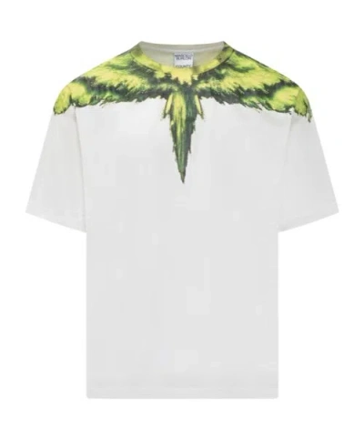 MARCELO BURLON COUNTY OF MILAN MARCELO BURLON COUNTY OF MILAN COLORDUST WINGS CREWNECK T-SHIRT