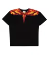 MARCELO BURLON COUNTY OF MILAN COLORDUST WINGS OVER T-SHIRT BLACK RED