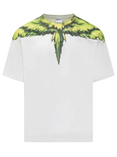Marcelo Burlon County Of Milan Colordust Wings T-shirt In White